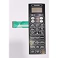 Able 23BC4 (Steam Clean Deodrize) Microwave Oven Membrane Keypad (Black)