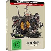 Jurassic Park - Limited Ultimate Steelbook Trilogy [4K Ultra HD] + [Blu-ray]