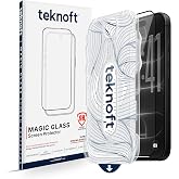 Teknoft iPhone 18 Pro / 17 Pro ile Uyumlu Otomatik Hizalama Aparatlı Takılırken Toz Toplama &Ouml;zellikli Ekstra G&uuml;&ccedil;lendirilmiş L