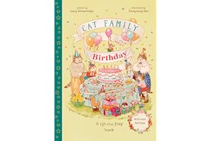 Cat Family Birthday: A Lift-the-Flap Book with over 140 Flaps: Volume 4
