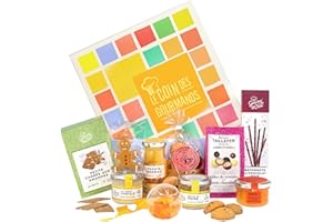 Ducs de Gascogne - Panier gourmand "Douce tentation" comprenant 9 produits sucrés - spécial cadeau