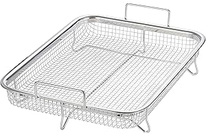 Spetebo koszyk do grillowania z stali nierdzewnej, 32 x 23 cm, niski tłuszcz, piekarnik, frytki, mydlany