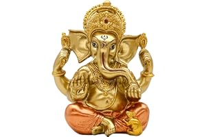 Hinduisk gud Lord Ganesha Idol staty indisk Gud Ganesh skulptur Indien hem tempel Mandir Pooja objekt indisk bröllop retur gå