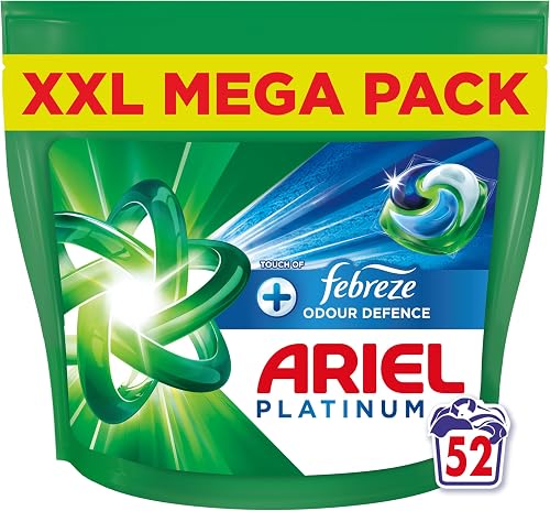 Ariel Platinum+Febreze Pods 52ct