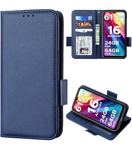 Portemonnee-hoesje Voor DOOGEE Note 56/56 Pro/56 Plus – Flip Cover Van PU-leer Met Kaarthouder, Standfunctie En Magnetische Sluiting