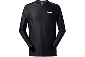 Berghaus Men's 24/7 Long Sleeve Crew Tech Baselayer T-Shirt T-Shirt (Pack of 1)