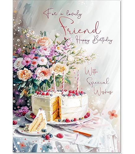 Jonny Javelin Female Age 65 65th Birthday Wishes Card Champagne | Desertcart