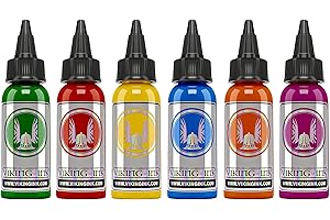 VIKING-INK B&W Atrament wikingów – zestaw 6 kolorów 30 ml