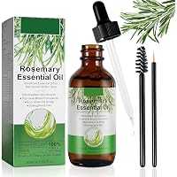 Reines Rosmarinöl Für Haare – 60 Ml, Fördert Haarwachstum, Gegen Haarausfall, Für Männer & Frauen