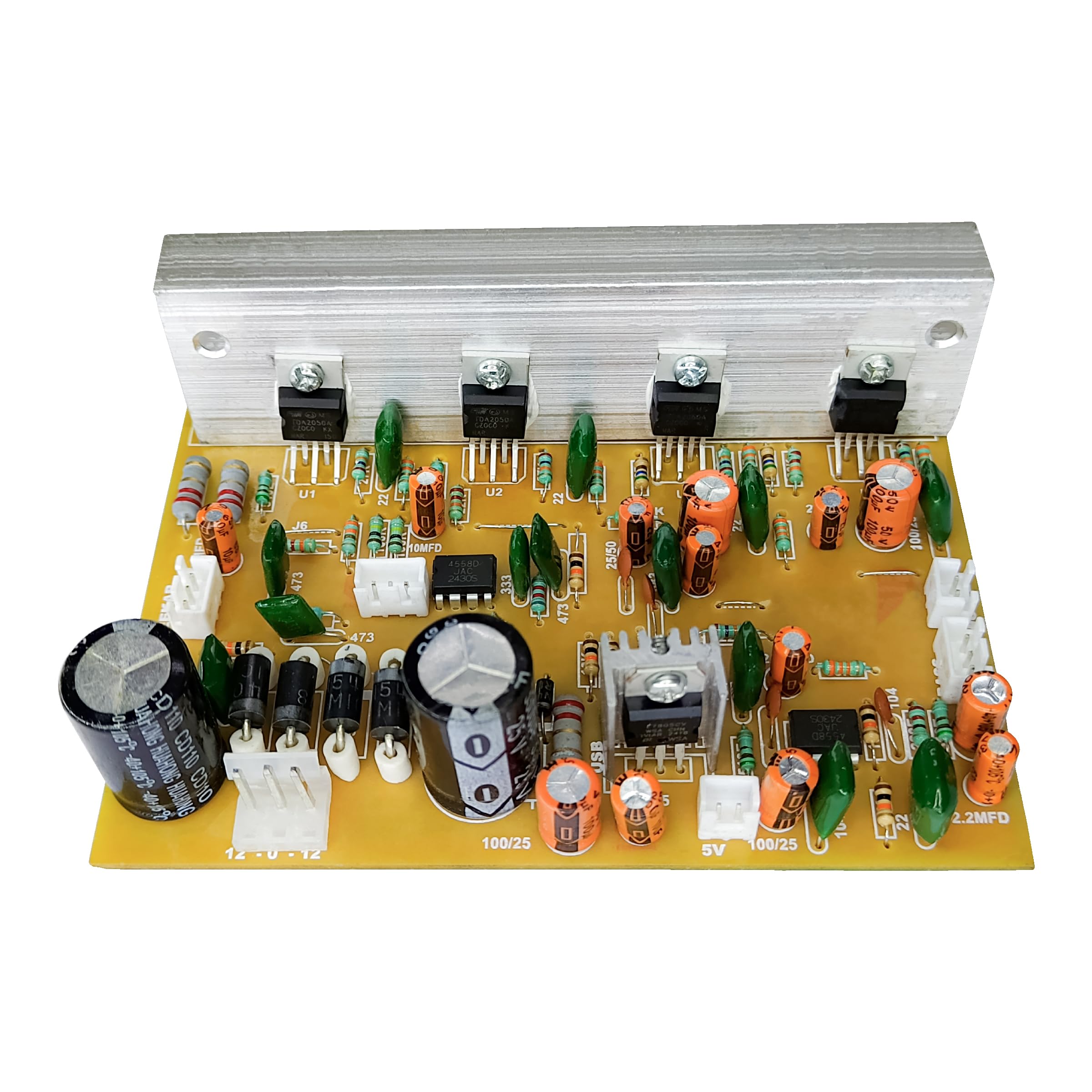 Vincentvolt TDA2050 4 TR 4.1 Home theater audio amplifier circuit board