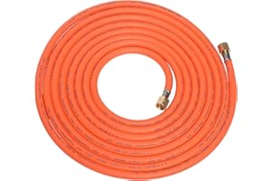 ROTHENBERGER Tubo del gas industriale, 6 m, 2 x 3/8", filettatura sinistra | propano butano | gomma | 1500004792