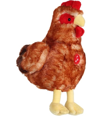 Gipsy Toys – Coq Beige SONORE - Les PAKIDOOS – 15 CM – Compagnon Parfait pour PÂQUES