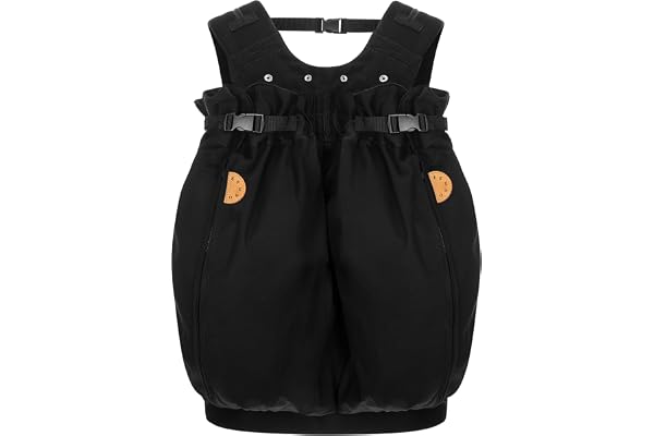 Weego Twin - Porte Bébé Jumeaux Physiologique - Naissance (1,8 kg et Plus) - Facile à Utiliser - Echarpe de Portage Oeko-Tex 100 - Tissu Gaufré Noir
