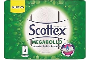 Scottex Megarollo Papel de cocina 3 rollos