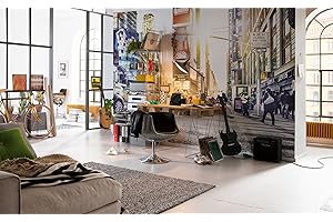 Komar XXL4-008 New York City Manhattan Times Square tapeta mural, wielokolorowa, 368 x 248 cm, zestaw 4 sztuk