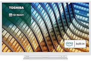 [Amazon Exclusive] Toshiba 32WK3C64DB 32-Inch 2K Smart TV White