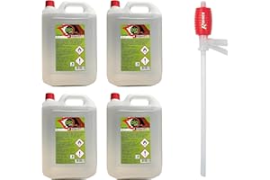 BIOSPRINT 4X5LT BIOETANOLO COMBUSTIBILE Liquido Ecologico Naturale INODORE Camino + Pompa Manuale Omaggio