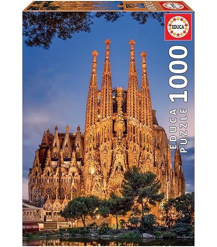 Educa Puzzle 1000 Pezzi: Cammello Nel Deserto – 68x48 Cm – Inclusa Colla Fix Puzzle