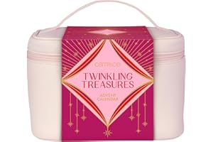 ‎CATRICE Catrice Adventskalender TWINKLING TREASURES – Beauty Geschenk für Frauen & Mädchen, Make-up Advent Calendar 2025, vegan, ohne Parabene & Mikroplastik, acetonfrei, 1er Pack