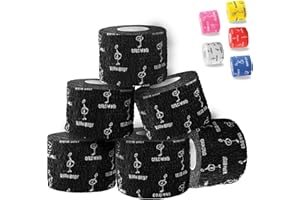 WARM BODY COLD MIND Cinta Weightlifting Dedos para de Levantamiento Pesas - Hook Grip Tape Crossfit, Lifting Thumb Tape