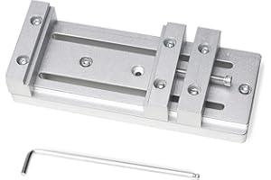 FOXALIEN Mini tavolo da lavoro a morsetto a basso profilo per 3018-SE, Masuter, 4040-XE Macchina del router di CNC