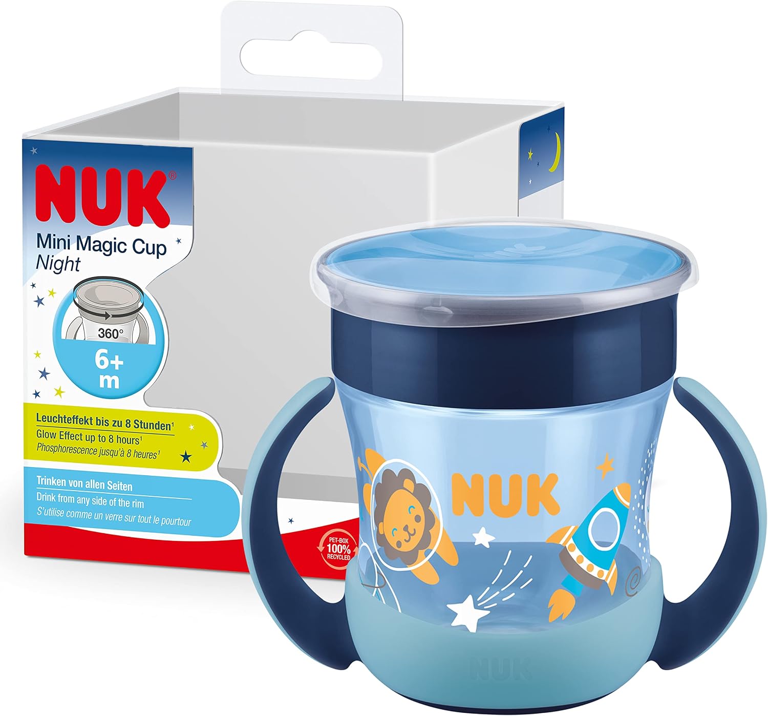 Retour d'Expérience & Bilan Utilisateur : NUK Mini Magic Cup Night taza para sorber 6 m