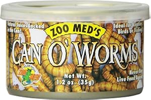 Zoo Med, Can O 'Worms Alimento para reptiles / anfibios, 35 g, 1 unidad