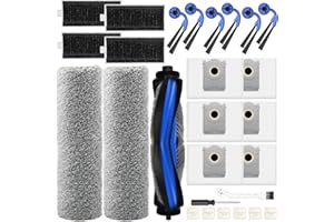 ‎PURE REALM 26 Stück Zubehörset für Ecovacs Deebot X9 pro Omni / X9 pro, 1 Hauptbürste 2 Mopp Reinigungswalze 6 Staubbeutel 6 Seitenbürsten 4 Filter 1 Reinigungsbürste 6 Duftsteine, Staubsauger-Zubehörsatz