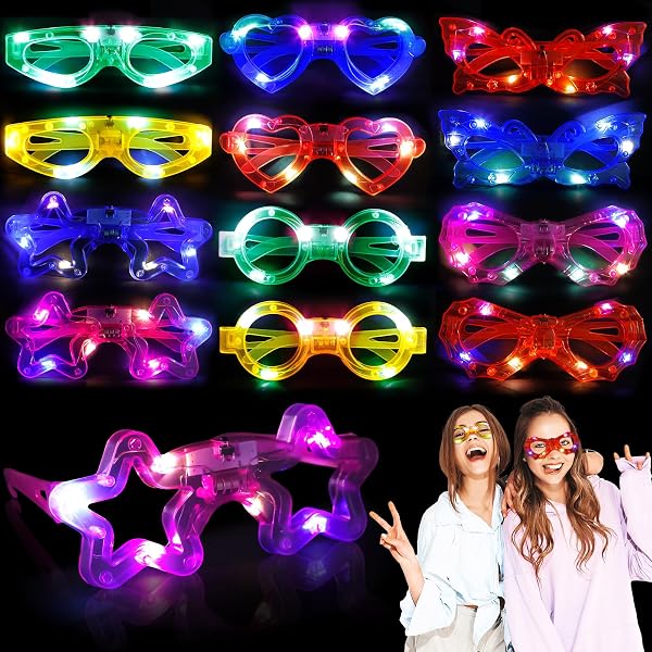 Victop Occhiali LED Party Per Uomo Donna Occhiali LED | FindTheDeal - copertina
