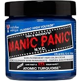 Manic Panic - Atomic Turquoise Classic Creme Vegan Cruelty Free Semi Permanent Hair Dye 118ml