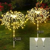 Luce Solare Led Esterno, [2 Pezzi] 12m 120 LED Catena Luminosa Solare 8 Modalità Impermeabile