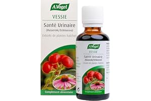 A.VOGEL - Santé Urinaire - Lutte contre les infections urinaires, cystites - Confort urinaire - Extrait de Busserole et Echinacéa - Principes actifs végétaux 100% Naturel - 50ml