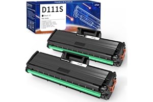 Skydo MLT-D111S Toner Compatible para Samsung MLT-D111S D111S D111L Cartuchos de tóner para Samsung Xpress M2070 M2026 M2022 M2020 M2026W M2022W M2020W SL-M2070 SL-M2070W SL-M2070F (2 Negro)