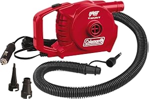 Coleman 12 Volt Quick Pump - Red, 20.5 x 0 x 12.5 cm