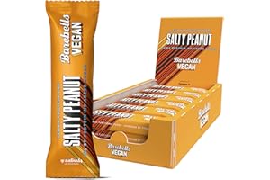 BAREBELLS Vegan Protein Bar, 12 x 55 g Riegel (Salty Peanut)