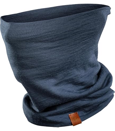 DANISH ENDURANCE Fascia per Capelli in Lana Merino, Fasce Capelli Donna e Uomo, Funzionale, Unisex, 1 o 2 Pezzi, Nero, S/M
