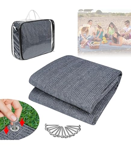 Safaritex tenttapijt in tas anthracite