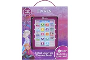 Disney Frozen and Frozen 2 Elsa, Anna, Olaf, and More! - Me Reader Electronic Reader and 8-Sound Book Library - PI Kids: 8-Book Library and Electronic Reader