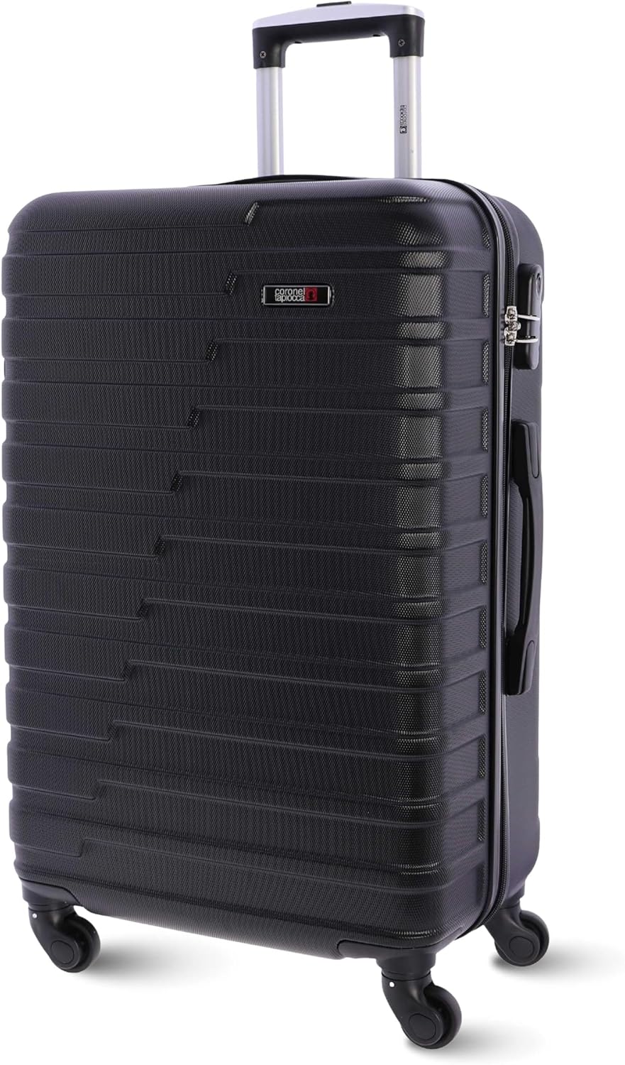 Coronel Tapioca Maleta Mediana 23 kg | Maleta de Viaje Rígida con 4 Ruedas Dobles 360º, Candado numérico y Asa Telescópica | Equipaje Resistente al Agua para Viajes en Avión