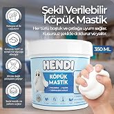 HENDI K&ouml;p&uuml;k Mastik | Doldurur, Yalıtır, Sızdırmazlık Sağlar | 350 ML | Hafif Dolgu K&ouml;p&uuml;ğ&uuml;