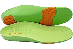JSHSHIELD Sottopiede Ortopedico per Bambini Supporto per Arco Ortopedico Inserto Tallone Morbido per Piedi Piatti Fascite Plantare Problema di Dolore al Piede 1 Paio