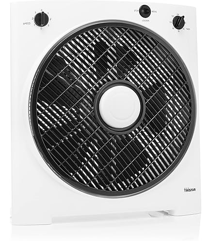 Orbegozo BF 0140 Ventilator met 3 snelheden, draaifunctie, timer, bladgrootte van 40 cm, 60 W, zwart