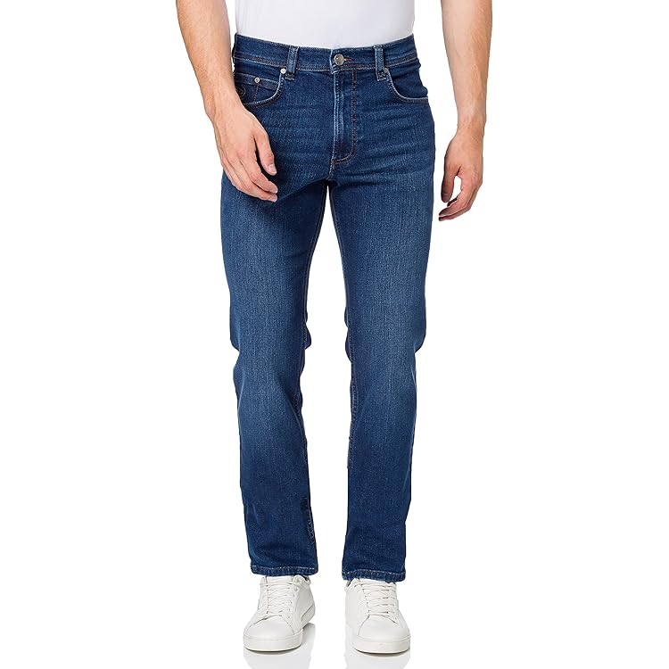 Bugatti men's loose-fit jeans 3020-76101, black (Black 290