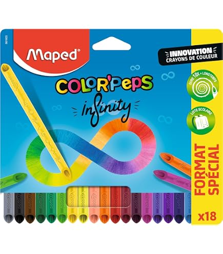 Créa Lign’ – Mis Primeros Lápices De Cera X9 – Ergonómicos Y Lavables Para Niños Artistas
