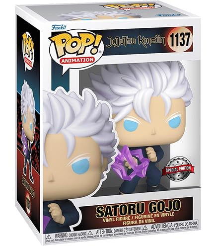 FUNKO POP DELUXE JUJUTSU KAISEN SATORU GOJO (TÉCNICA HUECA: PÚRPURA