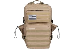 ELITRAINX Zaino 45L Tattico Militare USA Impermeabile Sport, Cabina Aereo, CrossTraining, All'aperto Sport Palestra Portatile by ELITEX TRAINING
