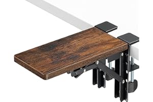 ETHU Ergonomics extension bureau Plateau, Pliable Repose-Poignet Coude repose bras Support, Repose Poignet Bureau Extender pour La Maison et Le Bureau（Walunt）