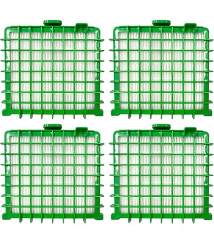Geoviizon Lot De 4 Pré-Filtres Lavables Pour Aspirateur Xiaomi G9 G10 T10 T20 T30 R10 R20