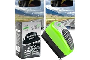 DAMIGHT 150 Ml Glass Cleaning Board, Autoglas-öLfilmreiniger Auto, Ölfilm-Entferner für Windschutzscheiben, Multifunktionale KFZ-Ölfilm-Reinigungsbürste für Windschutzscheiben, Autoscheiben und Spiegel (B)