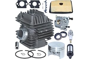Gubeter Kit carburatore Cilindro 40 mm, per Motosega per Stihl Ms200, Ms200T, 020T, 1129 020 1201, 11290201202,